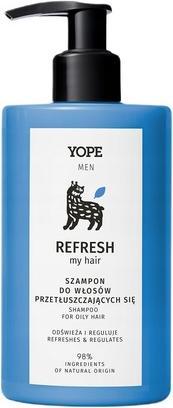Actual product image Yope Men Refresh My Hair szampon do włosów 300ml (300 ml)