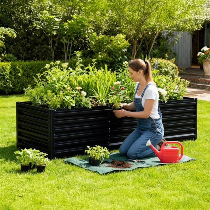 Actual product image Relaxdays raisedbed
