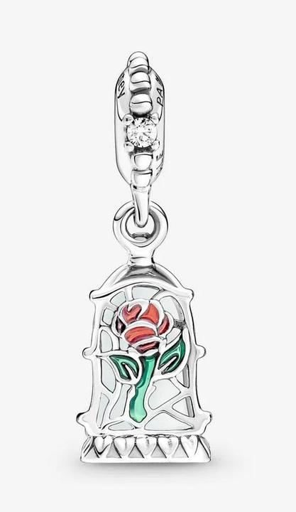 Produktbild Pandora Disney die Schöne und das Biest verzauberte Rose (Silber 925, Emaille)