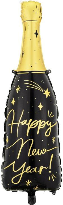 Produktbild Partydeco Ballon en alu - Bouteille Happy New Year (1 x)