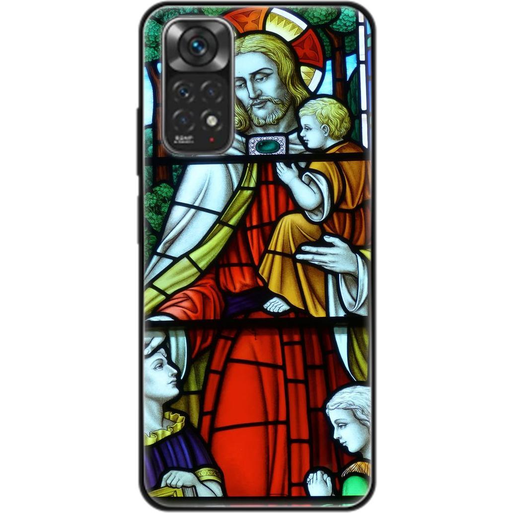 König Design Hülle Handy Schutz für Xiaomi Redmi Note 11 Case Cover Tasche Bumper Etuis TPU (Xiaomi Redmi Note 11), Smar...