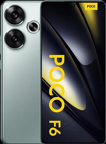 Image du produit Xiaomi Poco F6 (512 Go, Green, 6.67", Double SIM, 50 Mpx, 5G)