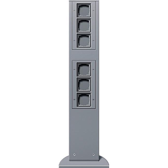 Gira 135126 769mm Farbe alu EnergiesÃ¤ule 6xLeereinheit, Elektronikzubehör + Gehäuse, Silber
