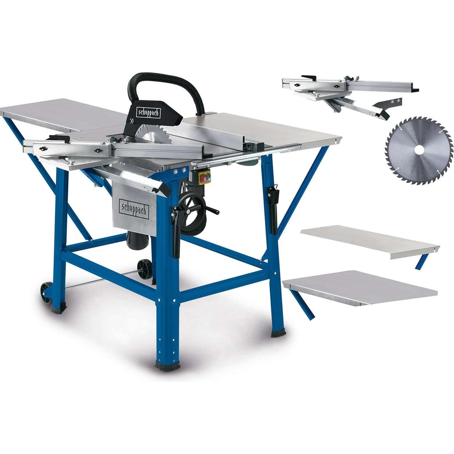 Scheppach, Tischkreissäge, Tischkreissäge TS310 mit Schiebeschlitten