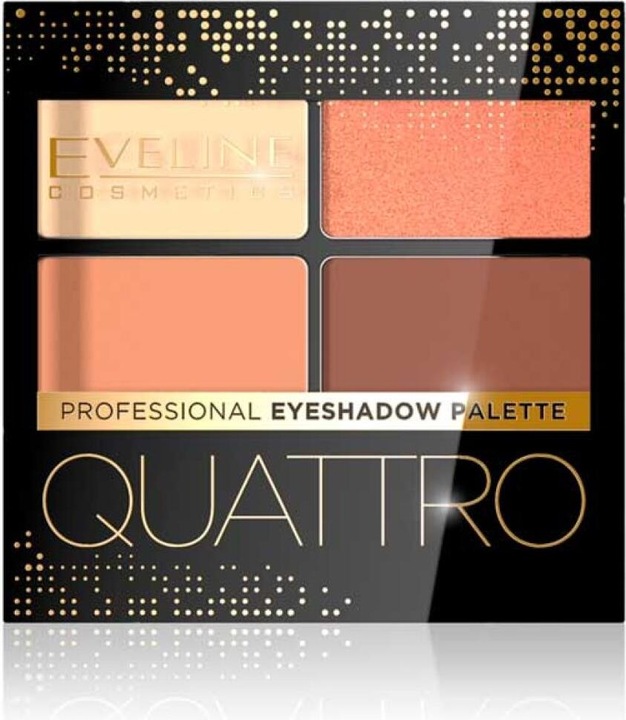Produktbild Eveline Quattro Professional Lidschatten Palette 01 7.2g (01)