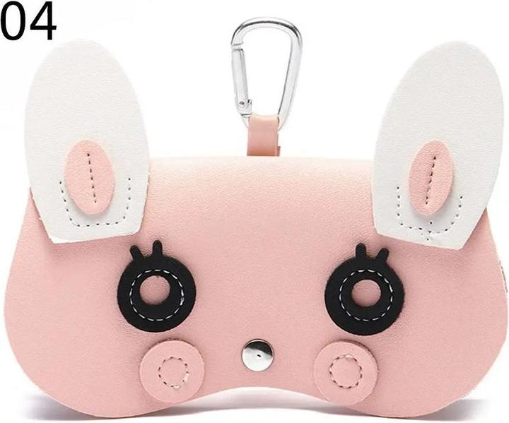 Actual product image Only-Bags.Store Cartoon Portable Sun Eye Glasses Box PU Leder Brillenetui Sonnenbrille