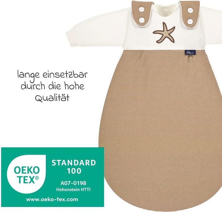 Produktbild Alvi Schlafsack 3teilig BIO Baby Mäxchen (86 cm, Ganzjahr)