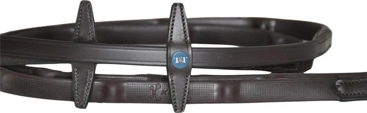 Actual product image TdeT Rubber reins with micro grip dots