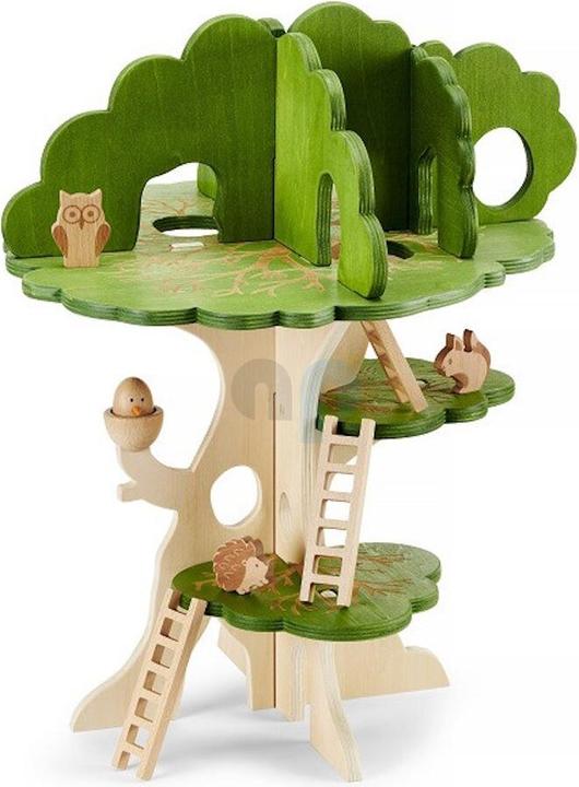TickiT Maison dans l'arbre en bois (15 pièces)
