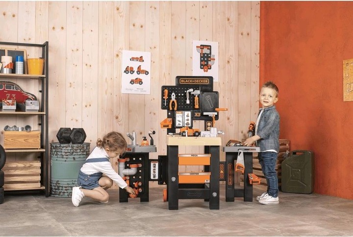 Actual product image Smoby Black+Decker Mega Workbench Center
