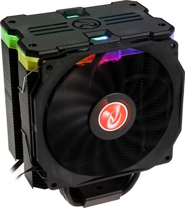 Actual product image Raijintek Mya RBW Rainbow LED CPU Cooler