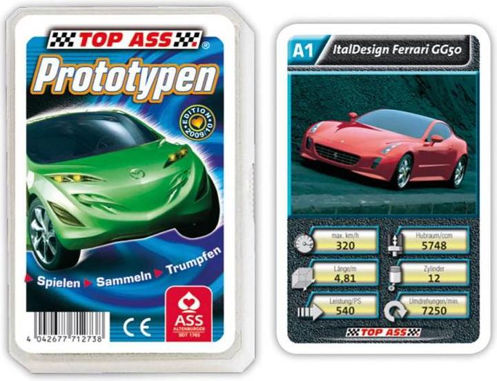 Produktbild ASS Altenburg 22571273 - Quartett - Prototypen (DE-Ausgabe) (Deutsch)