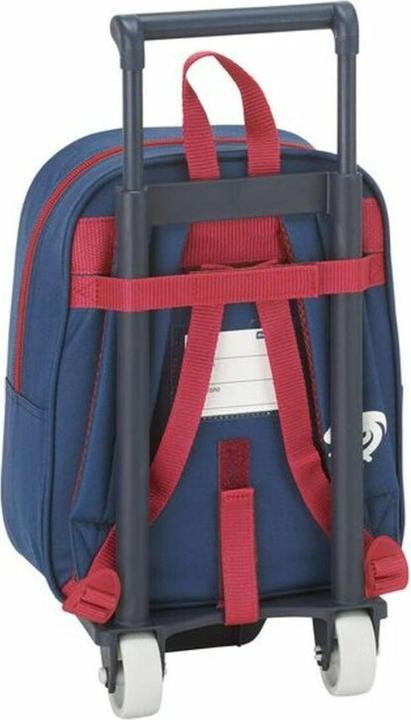 Image du produit Sac à dos scolaire à roulettes 805 U.D. 611820280 Bleu Profond Rouge (10 l)