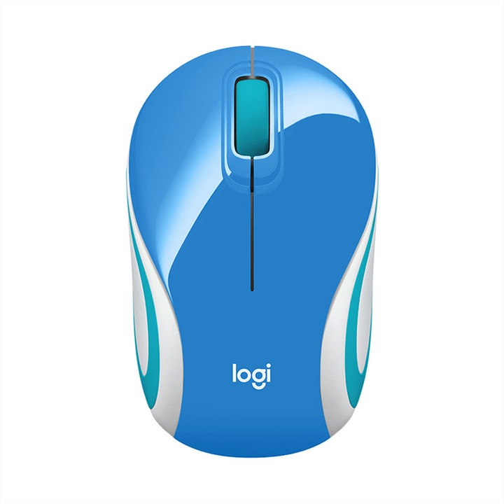 Produktbild Logitech M187 wireless Mini Mouse blue (Kabellos)