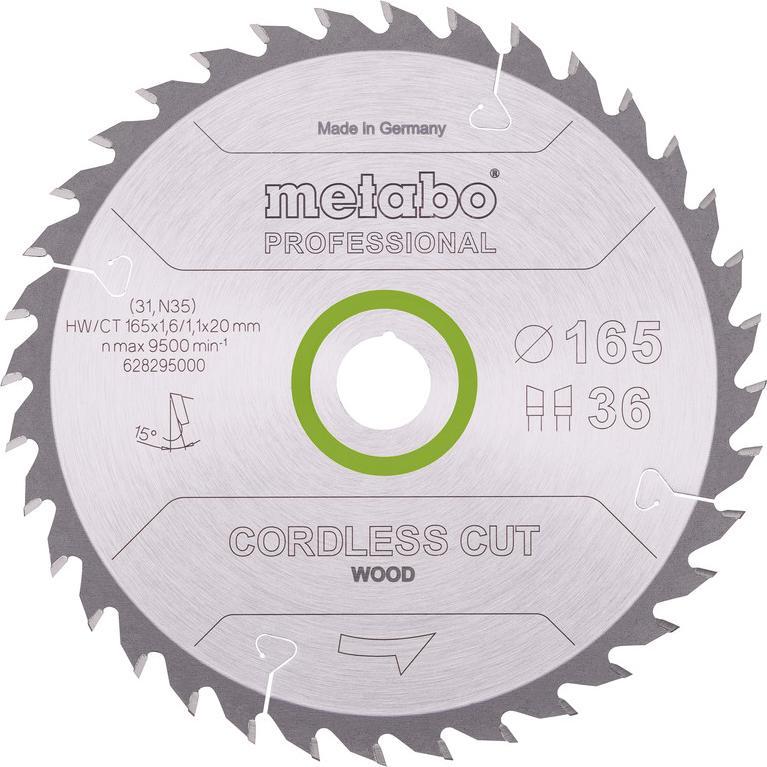 Metabo, Sägeblatt, Cordless Cut Wood - Professional