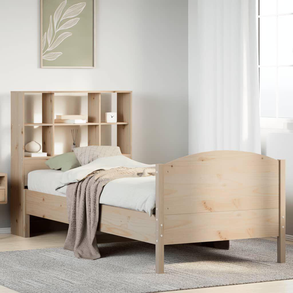 VidaXL, Bett, Massivholzbett Holzbett Bett Einzelbett Bettgestell 100x200cm Kiefernholz (100 x 200 cm)