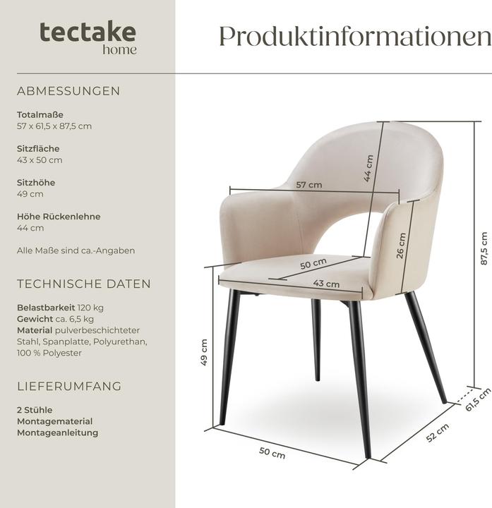 Produktbild tectake Sachel