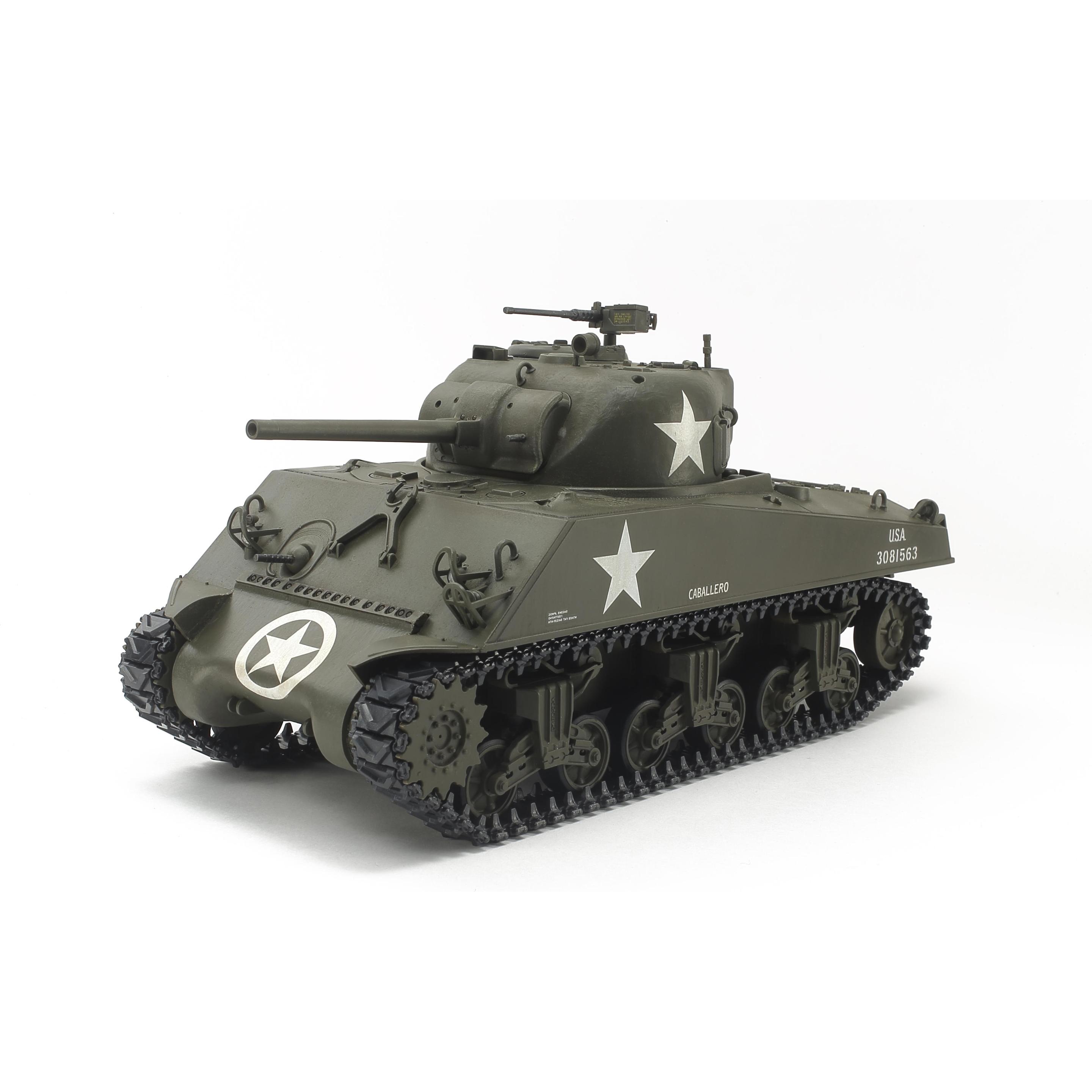 Tamiya R/C US M4A3 Sherman (w/Control Unit)
