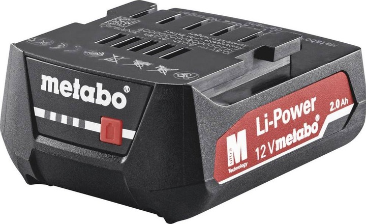 Actual product image Metabo 12V replacement battery pack 20 Ah (12 V)