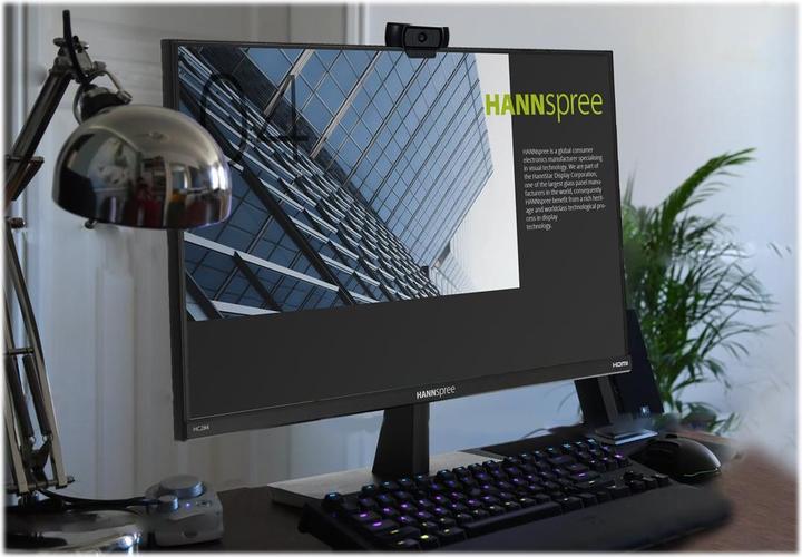 Produktbild Hannspree HC284PUB HDMI+DP+USB (3840 x 2160 Pixel, 28")