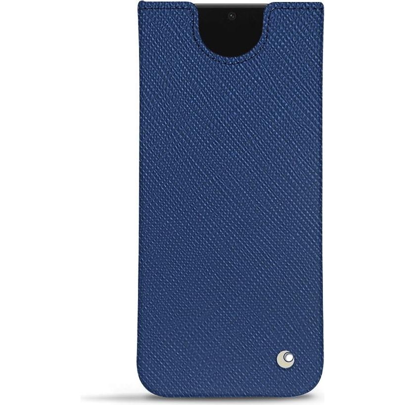 Noreve Lederschutzhülle (Samsung Galaxy S21+, Samsung Galaxy S22+ 5G), Smartphone Hülle, Blau