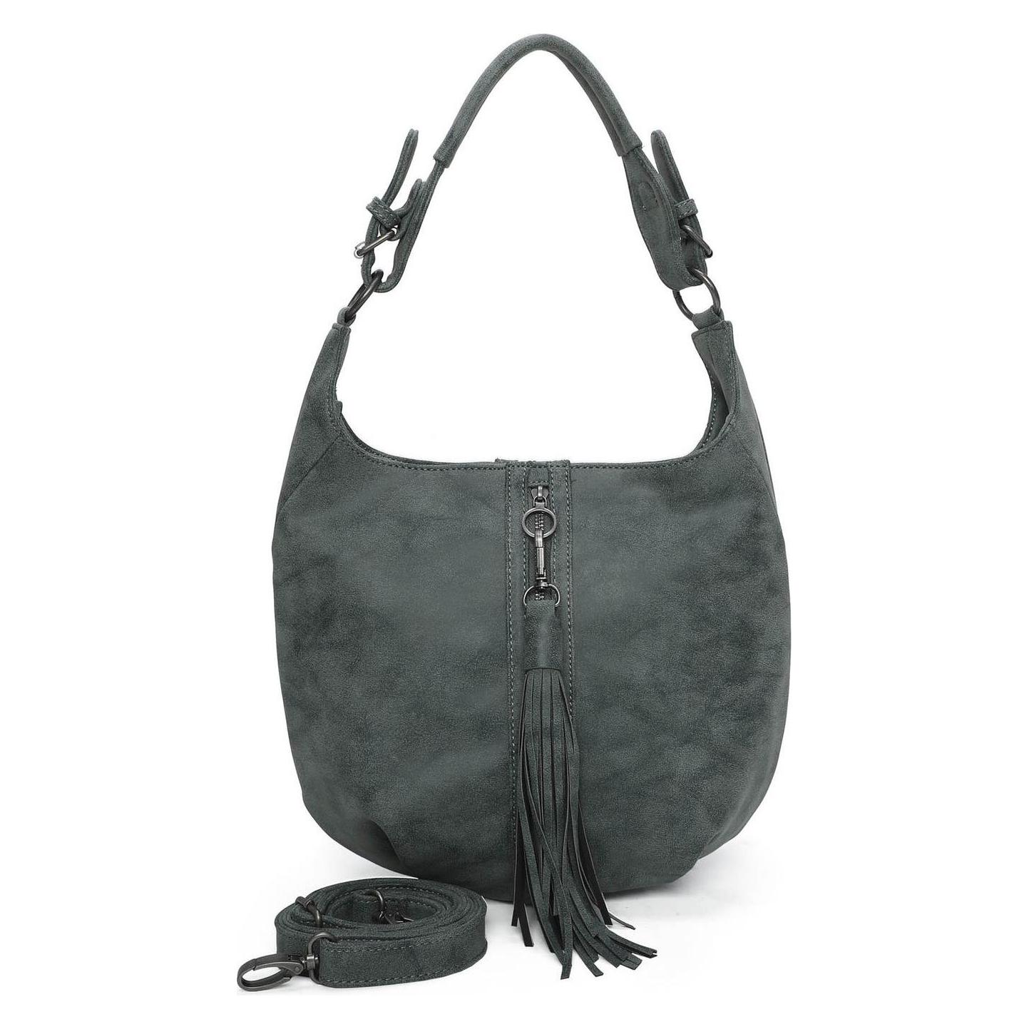 Fritzi Aus Preußen, Damen, Handtasche, Vintage Race01 Hobo, Grün