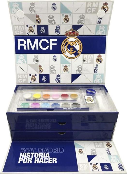 Immagine prodotto CyP Brands Real Madrid Activity set briefcase (Cuscino per testa e collo)