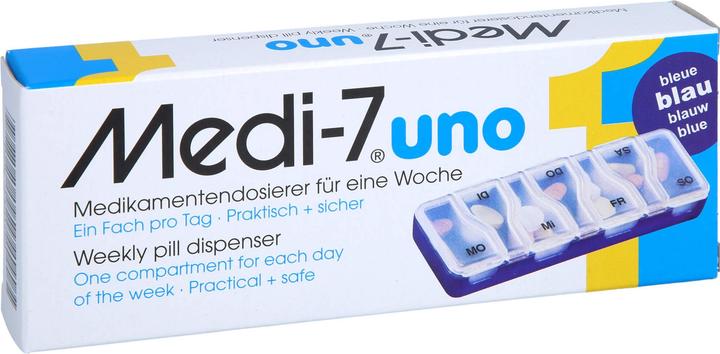 Image du produit Medi-7 cament doser uno days bleu