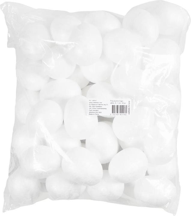 Actual product image Creativ Company Polystyrene Eggs