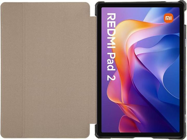 Produktbild Tactical Book Tri Fold Case für XIAOMI Redmi Pad 2 Schwarz (Xiaomi Redmi Pad 2)