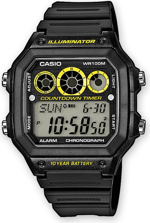 Actual product image Casio Ae-1300wh-1avef (Digital watch, 42.10 mm)