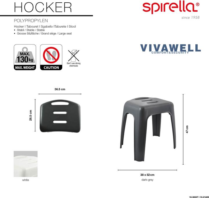 Produktbild spirella Vivawell (130 kg)