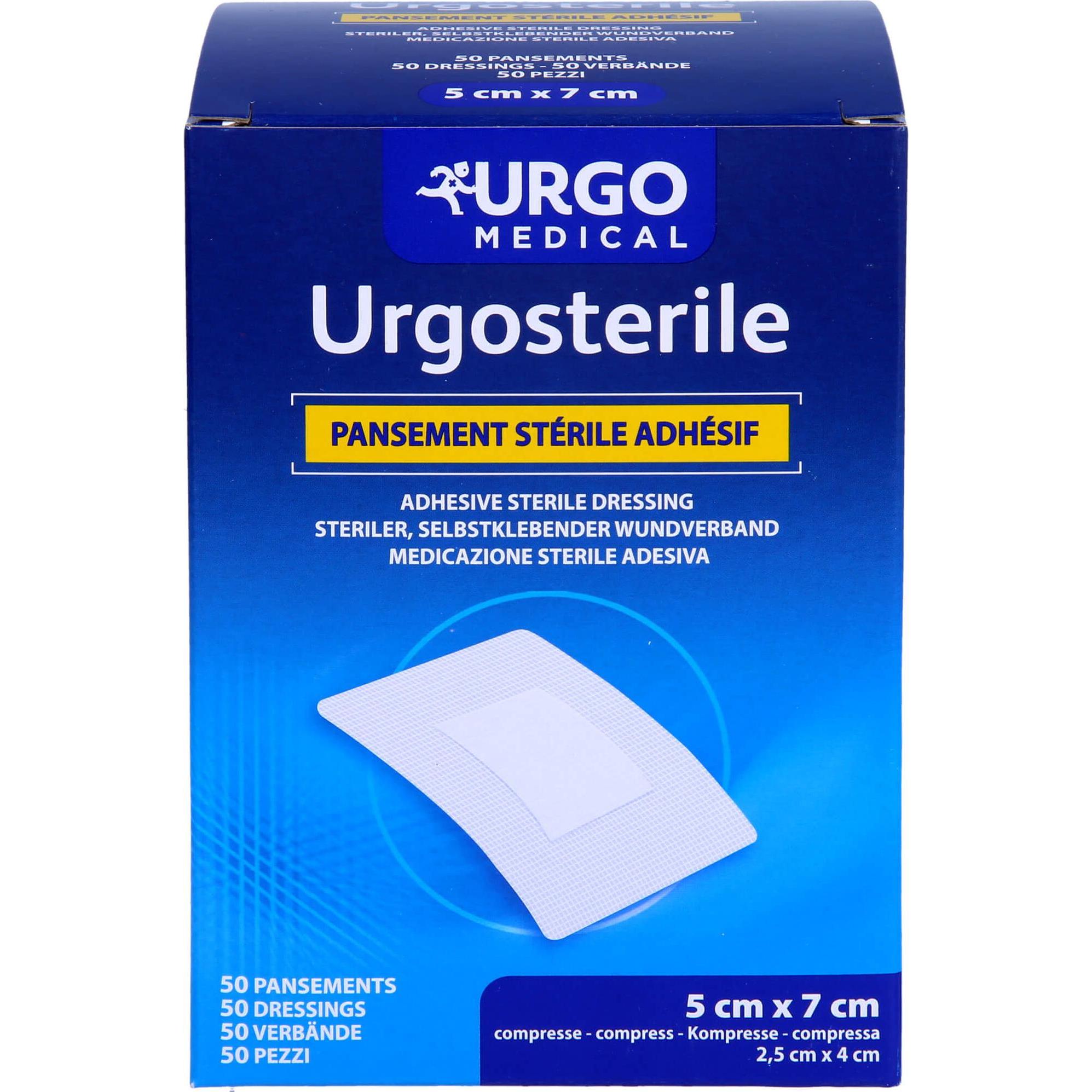 Thumbnail - Urgo, Pflaster, Urgosterile 50x70mm, 50 St PFL (50 x)