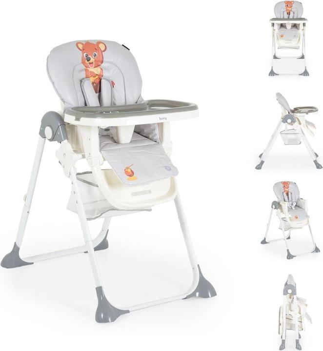 Moni Hochstuhl Hunny klappbar Ablagekorb (Highchair)