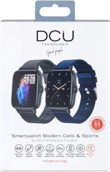 Actual product image DCU Tecnologic Smartwatch Modern Calls And Sports Black (28 mm)