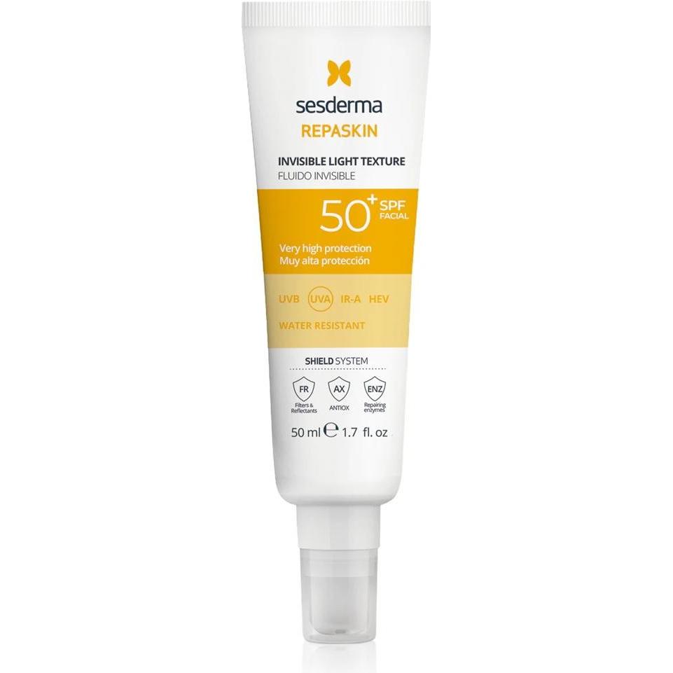 Sesderma , Sonnencreme, Repaskin Unsichtbares Fluid Spf50 50Ml (Sonnencreme Gesicht, Spf 50+, 50 Ml)