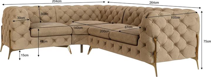 Image du produit Ropez Chelsea Bis (Canapé d'angle)