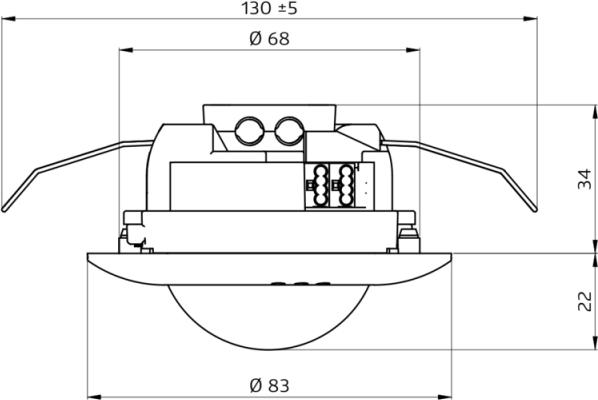 Produktbild BEG B.E.G. PD2N-KNXs-ST-DE (6 m)