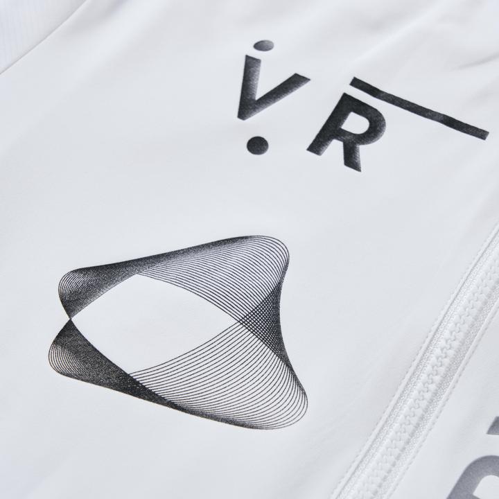 Actual product image Van rysel Zeitfahranzug Rennrad Sommer RCR-R 2 Team Herren Weiss (XL)