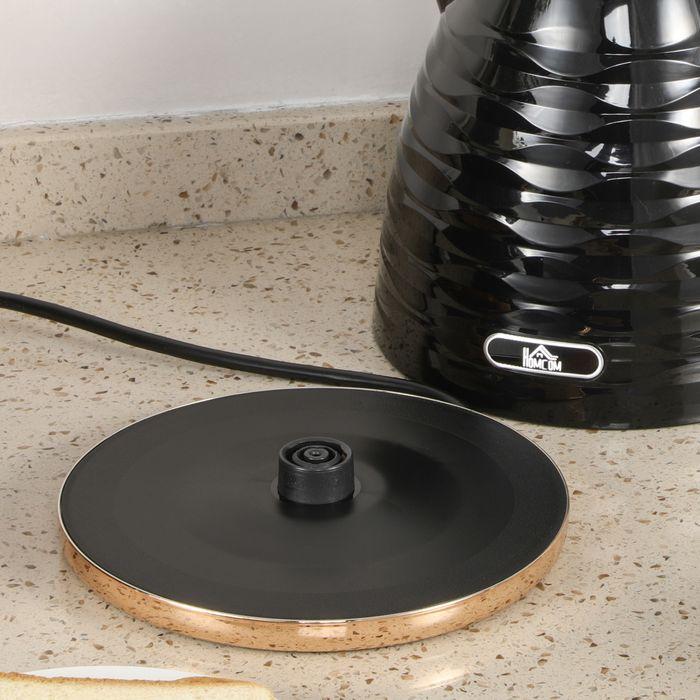 Produktbild Swisshandel24 2-in-1 Toaster und Wasserkocher Set, 7 Bräunungsstufen, Auftau- und Aufwärmfunktion, Grau (1.70 l)