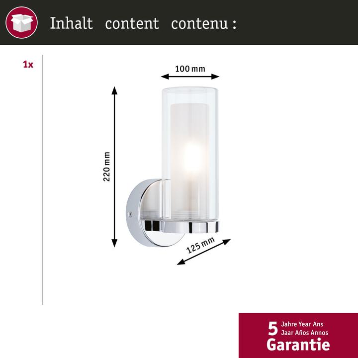 Produktbild Paulmann PAUL LED-Wandleuchte (E14)