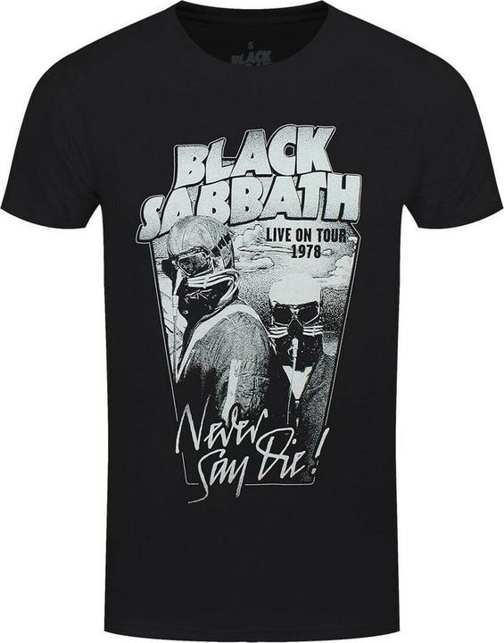 Produktbild Music Brand Erwachsene Never Say Die T-shirt (XXL)