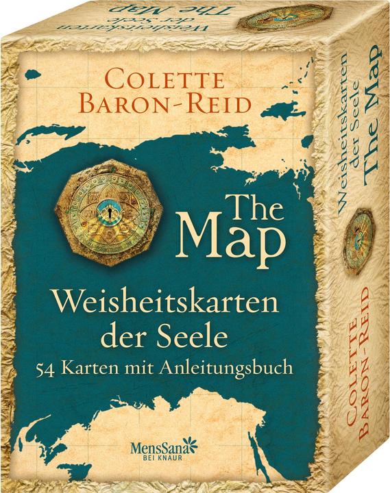 Actual product image Weisheitskarten der Seele - The Map (German, Colette Baron-Reid, 2012)
