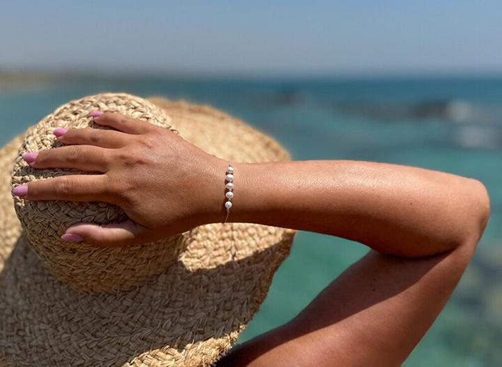 Immagine prodotto Agato Bellissimo bracciale con perle HE02R3RG-LP