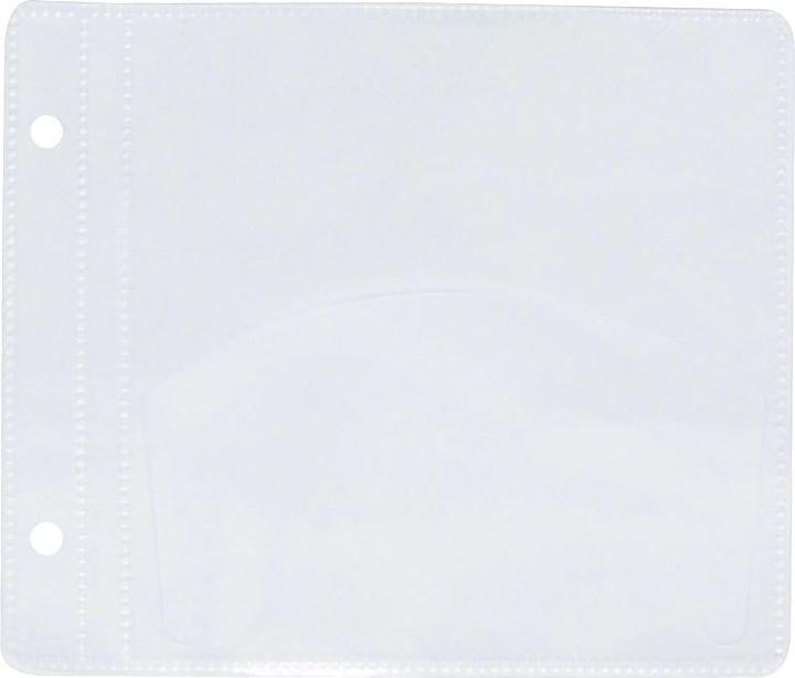 Actual product image Office Products CD sleeves, clipped, 10 pieces, transparent
