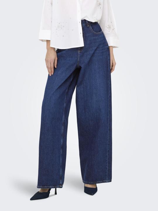 Actual product image Only ONLPAULINA Hohe Taille Baggy Fit Jeans Jeans mit weitem Bein (W27/L32)