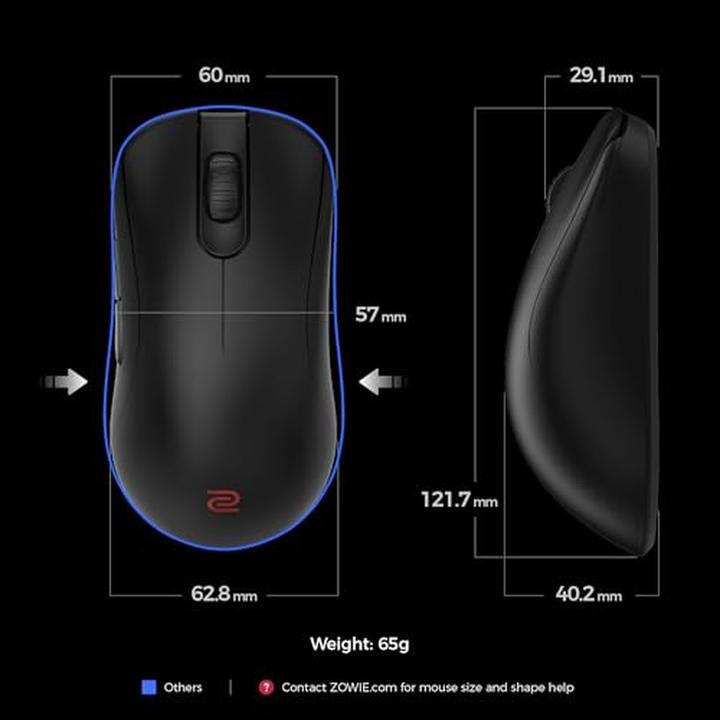 Actual product image BenQ WIRELESS MOUSE ZA13-DW (Wireless)
