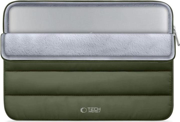 Immagine prodotto Tech-Protect Tech-Protett Fluffy Laptoptasche 13-14 - Grün (14")