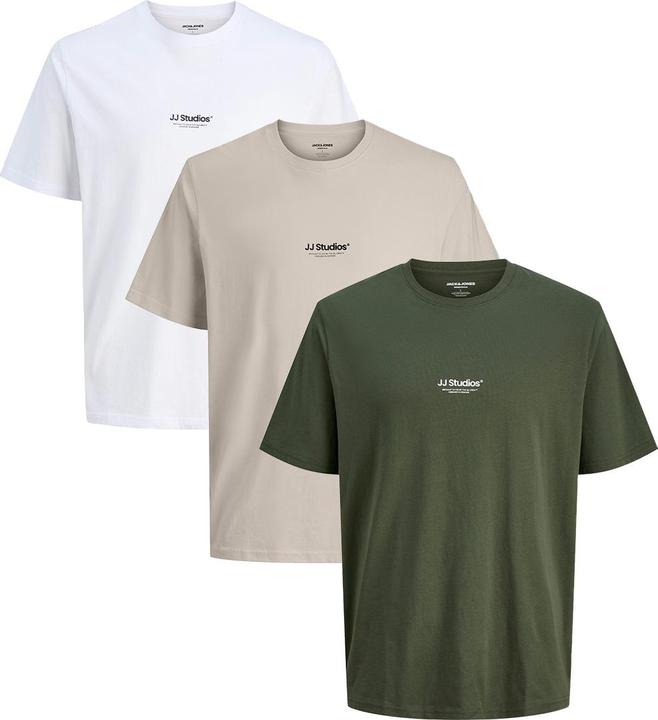 Beige, Weiss, Grün