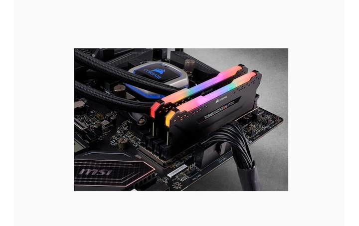 Actual product image Corsair Vengeance RGB Pro (2 x 16GB, 0.00 MHz, DDR4-RAM, DIMM)